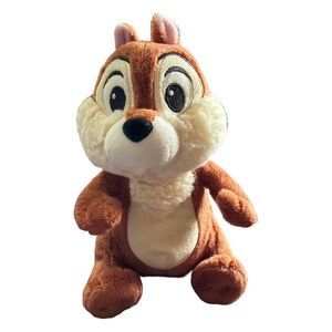 Disney Chip Plush Chip & Dale Stuffed Animal Brown Chipmunk Toy